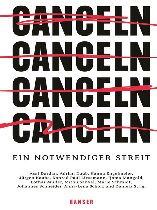 Title details for Canceln by Asal Dardan - Wait list